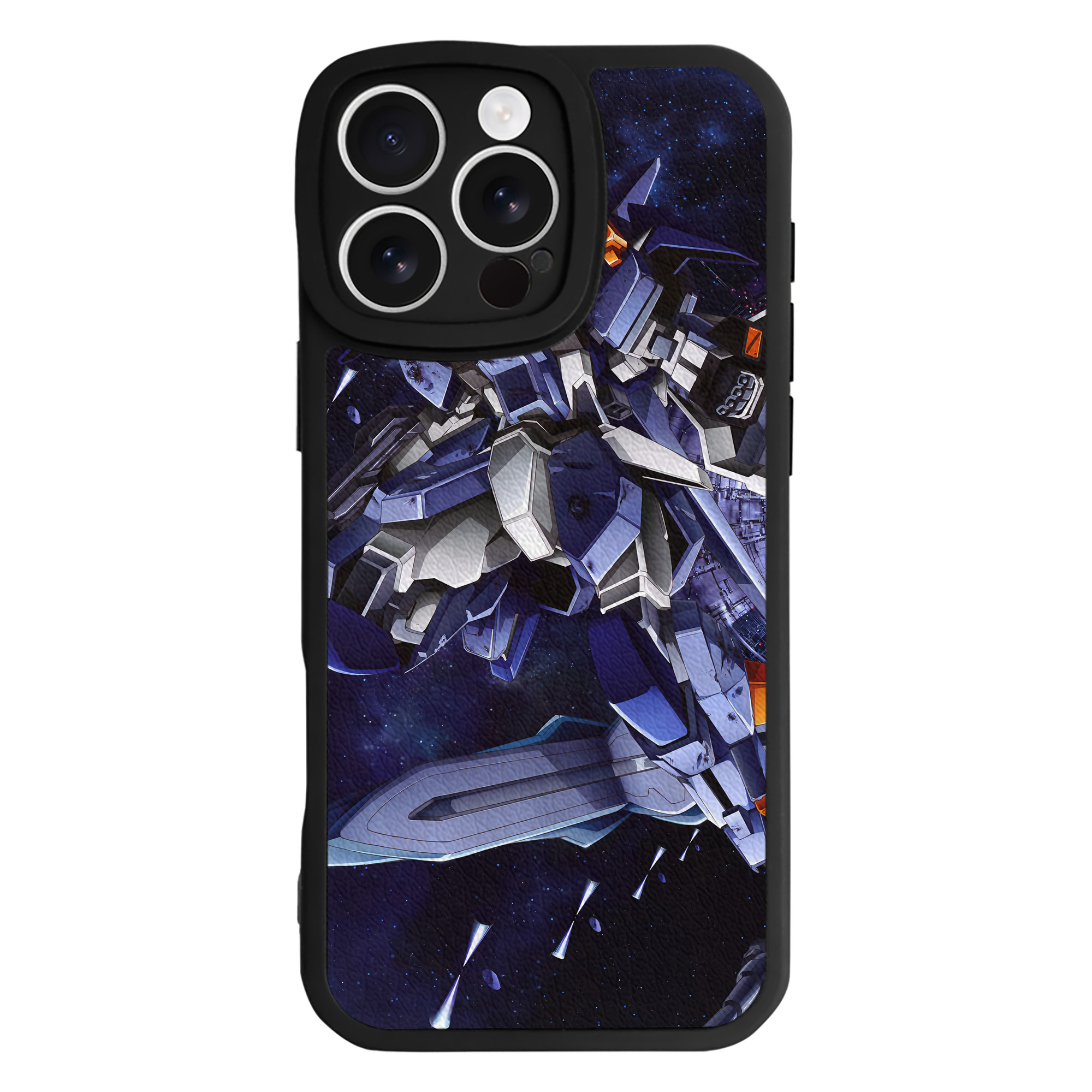 （画像用） 機動戦士ガンダム Mobile Suit Gundam 【iPhone 16シリーズ対応】シリコンスマホケース（レザー調） 材質：シリコン